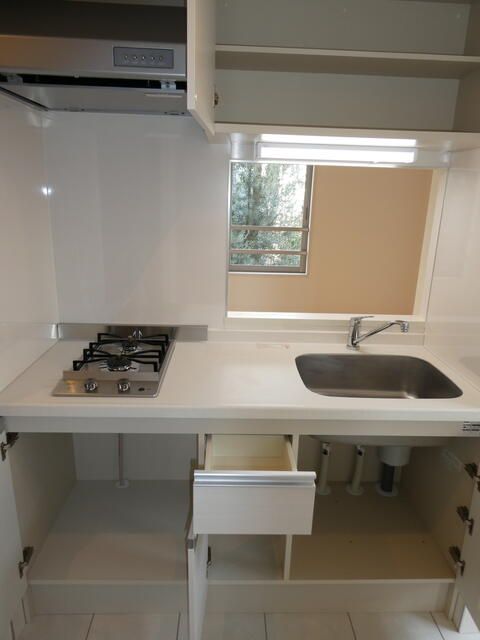キッチン　■２口ガスコンロシステムキッチン