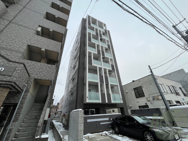建物外観　札幌市北区北十九条西「ブランシャールＡＬＡＩＮ北１８条」
