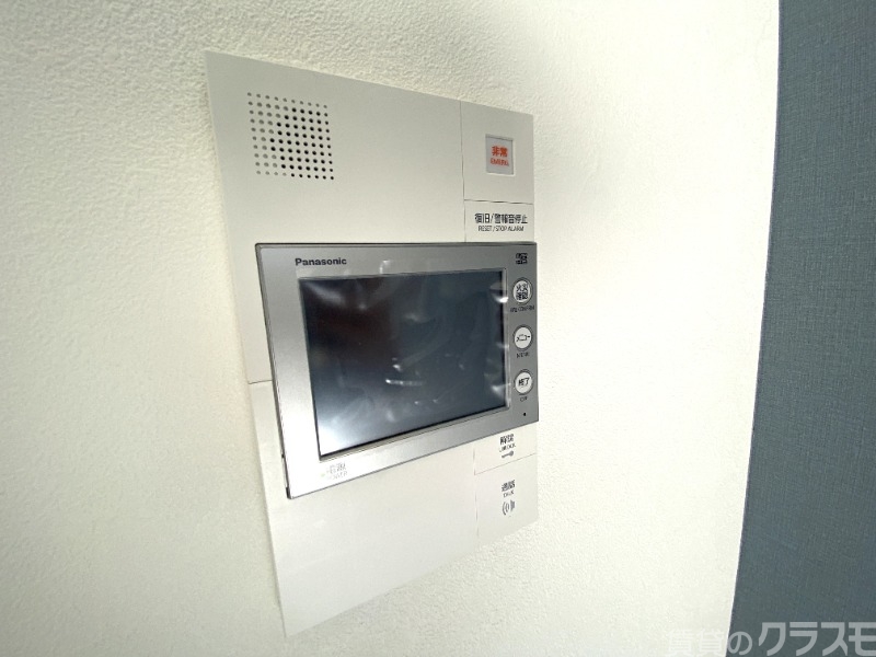 セキュリティ　顔が見えて安心のモニターホン！