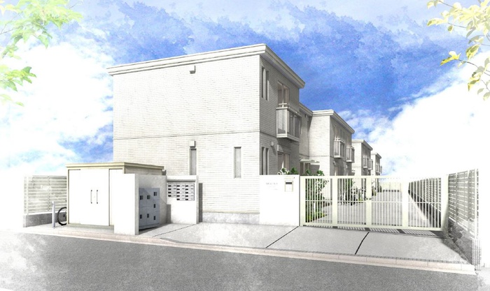 建物外観　完成予想図