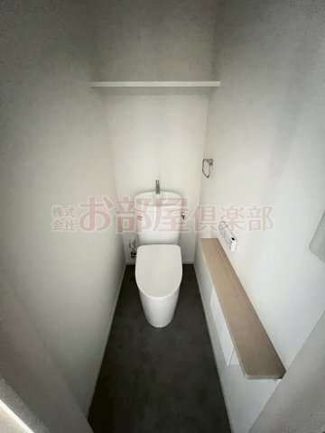 トイレ　ゆったりとした空間のトイレです