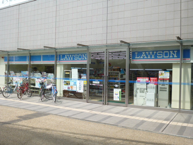 コンビニ　ローソン岡山リットシティビル店（コンビニ）まで450m