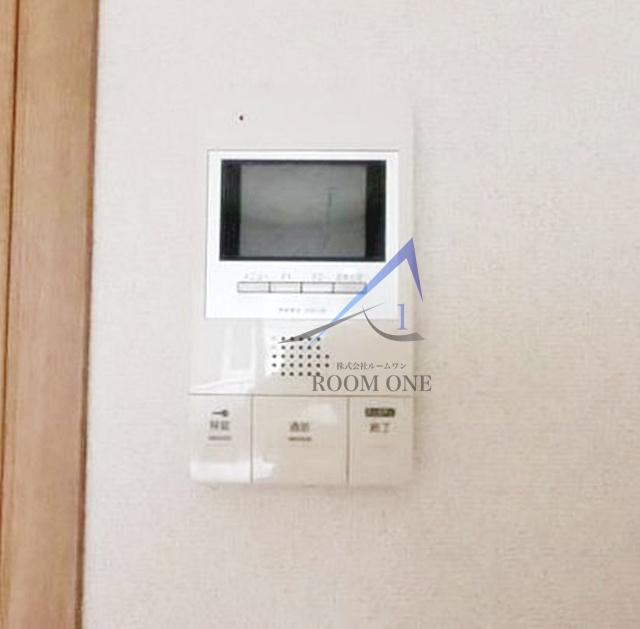 セキュリティ　モニター付きインターホンです。