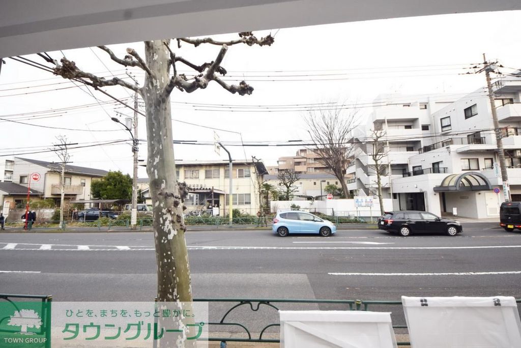 眺望　お問い合わせはタウンハウジング調布店まで