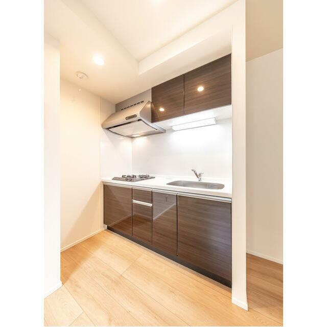 キッチン　2口ガスコンロ付！