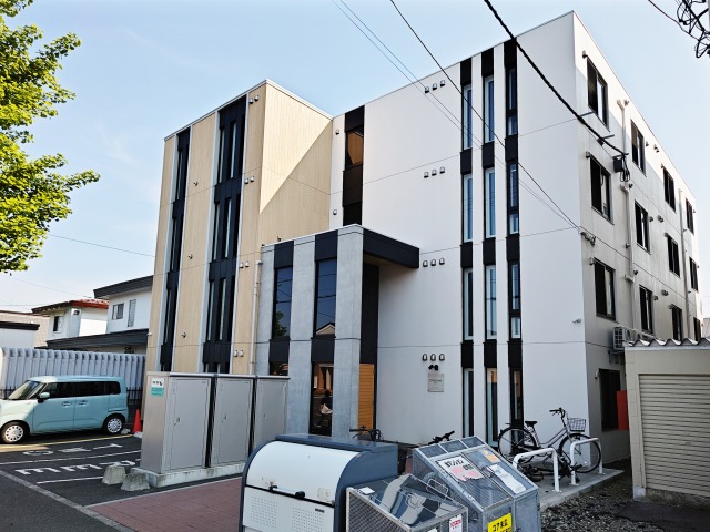 建物外観　☆物件名【マリオット千歳】とお伝え下さい！