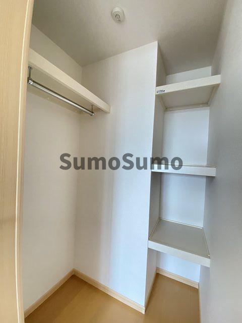 収納　大きなスペースがあり、収納には困りません