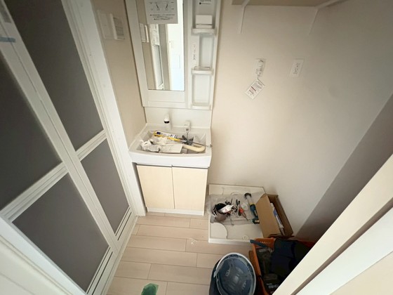 洗面設備　※別部屋の写真です。