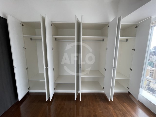 収納　アステリオ北堀江　ザ・メトロタワー　　クローゼット