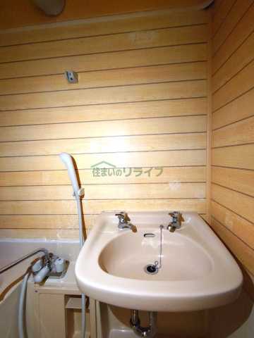 洗面設備　同タイプ別部屋の写真です