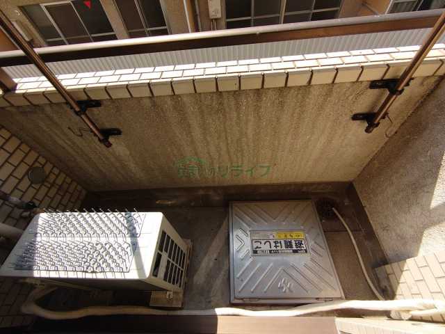 バルコニー　同タイプ別部屋の写真です