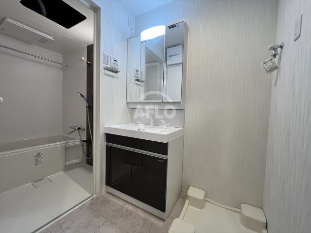 洗面設備　CITY PAL CREST TANIMACHI(シティパル