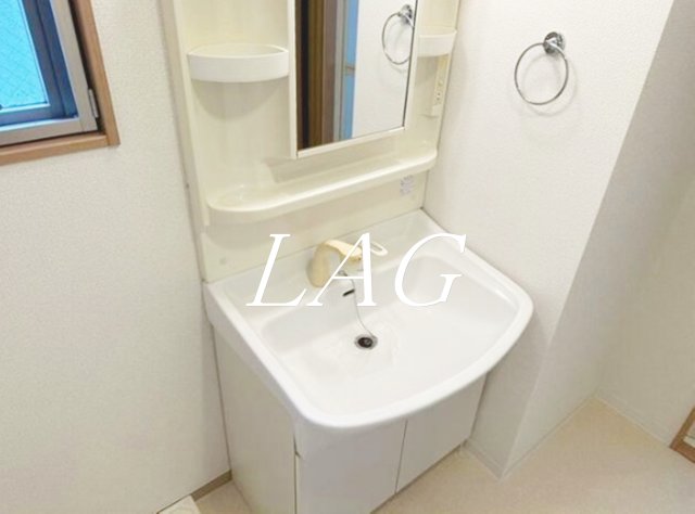 洗面設備　洗面台です。