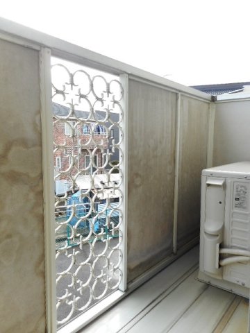 バルコニー　落ち着いた時間を過ごせるバルコニーです