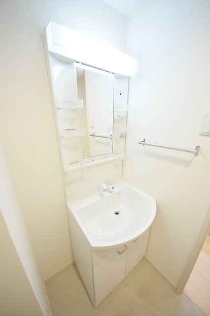 洗面設備　～顔を洗って元気に出発～