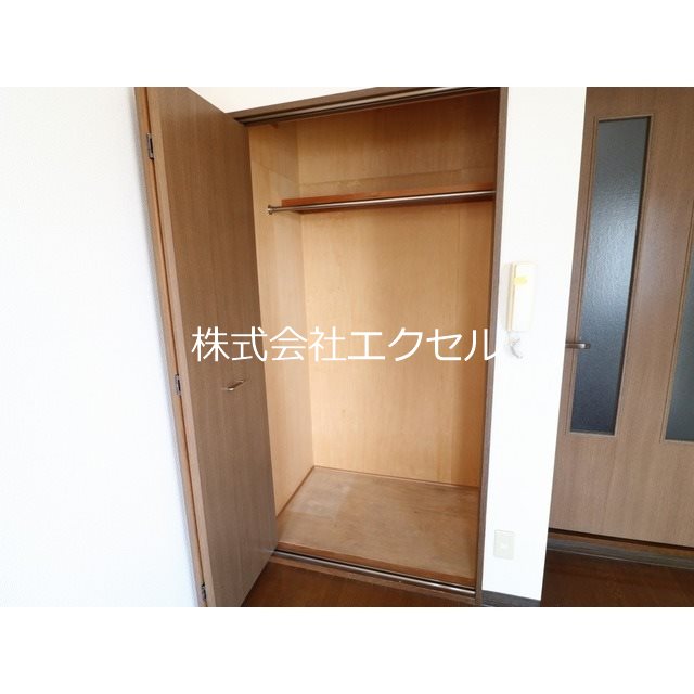 収納　収納付でお部屋を広くお使い頂けます。