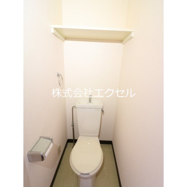 トイレ　清潔感のあるトイレです。