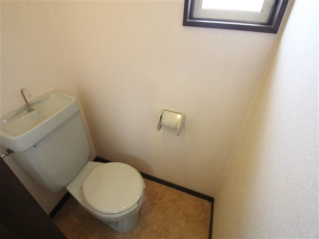 トイレ　水洗トイレです。