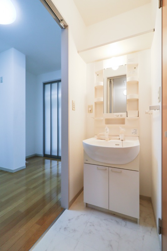 洗面設備　図面と現状に相違がある場合には現状を優先