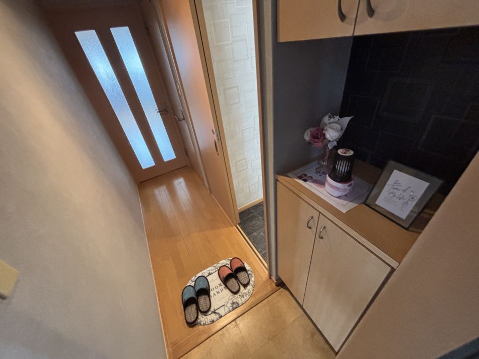 玄関　洗面脱衣所です