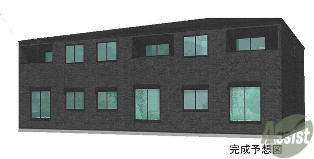 建物外観　岩沼市押分字奥山「ブレスサイドヒルズＪ」