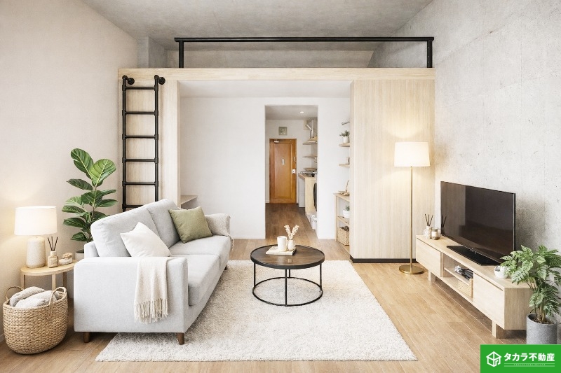 居室・リビング　写真は３１２号