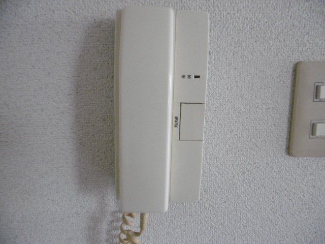セキュリティ　インターホンです。