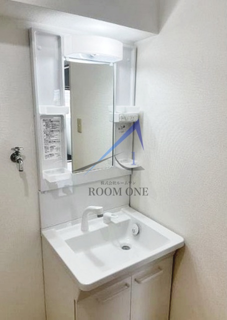 洗面設備　洗面台です。