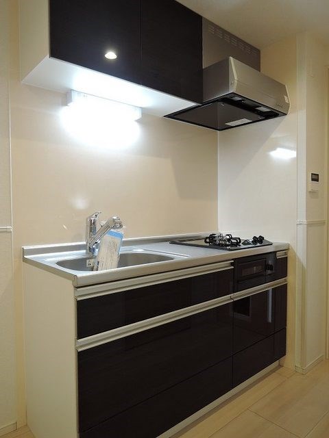 キッチン　ガスコンロ付です。