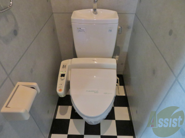 トイレ　トイレにはウォシュレットが付いているので、助かります