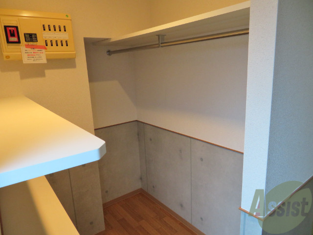収納　ウォークインクローゼットがあるので、たくさん収納出来ます。