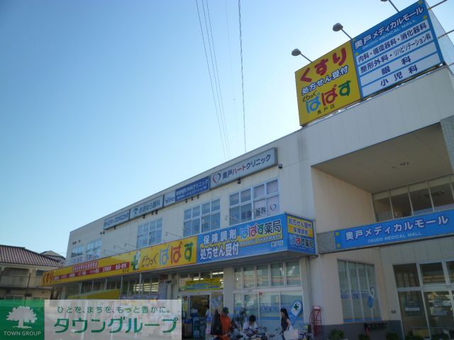 ドラックストア　どらっぐぱぱす西新小岩店（ドラッグストア）まで700m