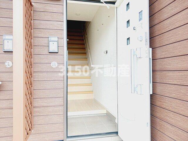 玄関　明るい玄関です