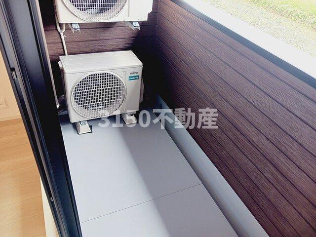 バルコニー　バルコニーがあります