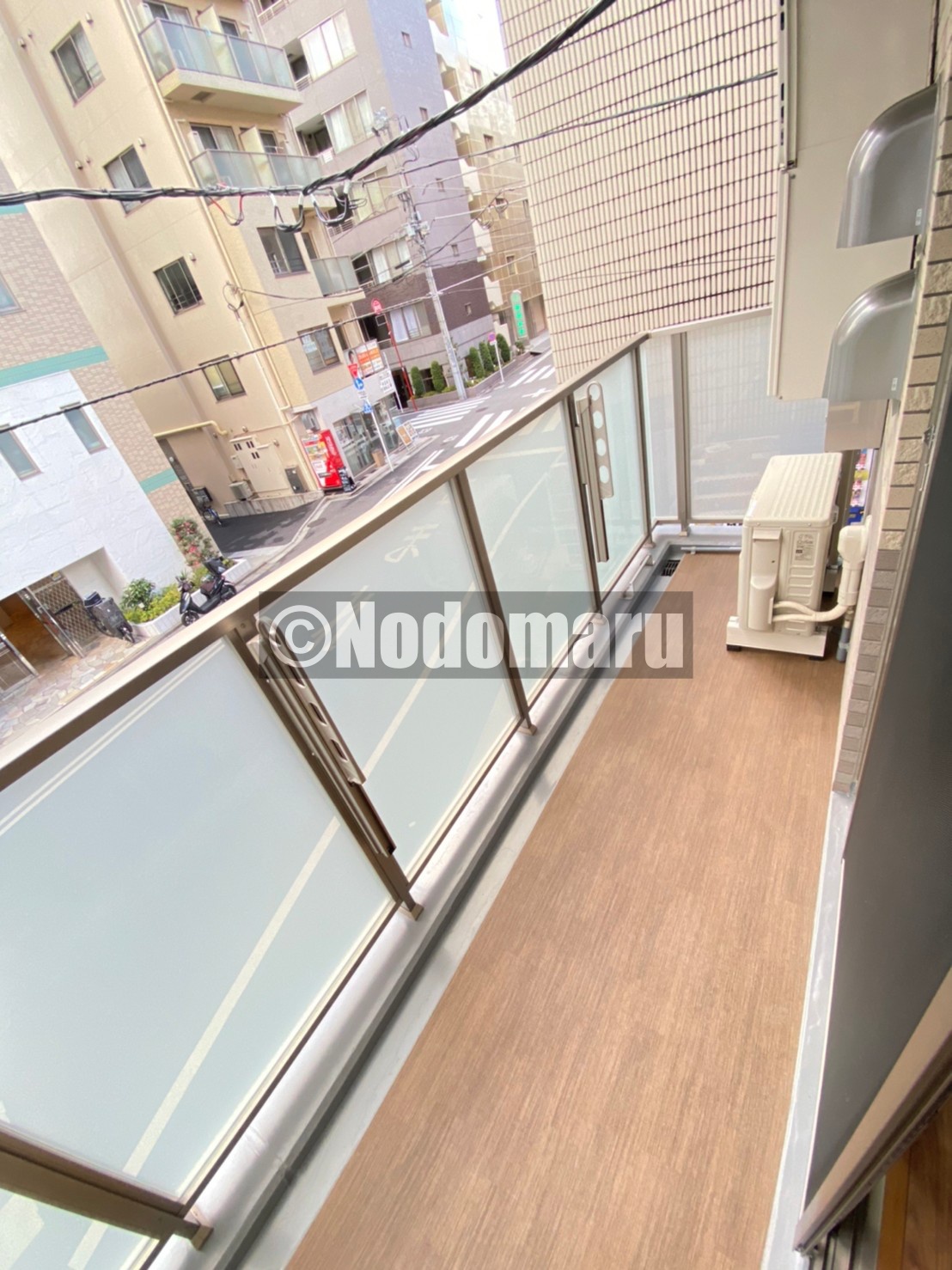 バルコニー　※写真は同タイプの別部屋になります