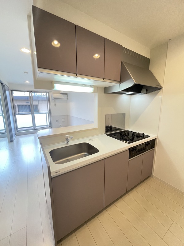 キッチン　収納力のあるキッチン