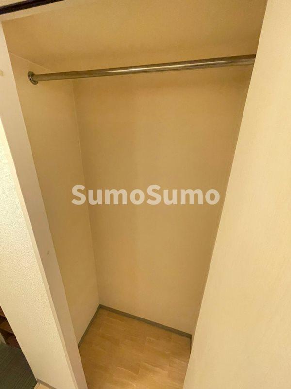 収納　たっぷりとした収納スペースです