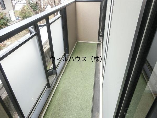 バルコニー　明るいバルコニー！