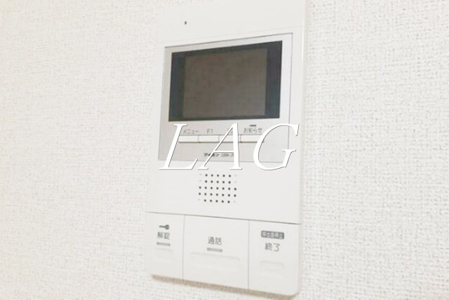 セキュリティ　モニター付きインターフォンです。