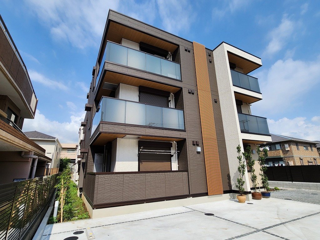建物外観　グランドール妙典　省エネ住宅ポイント取得　　　ネット無料プラ