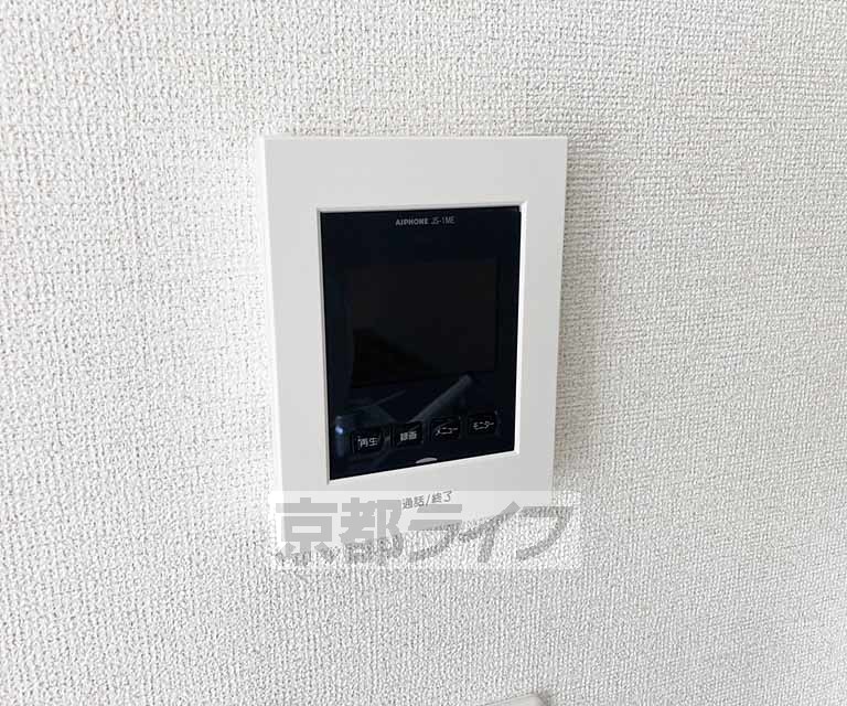 セキュリティ　モニター付きで安心・