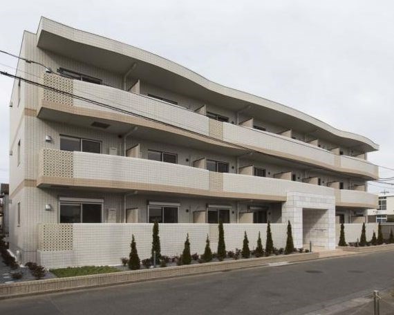 建物外観　インターネット無料の築浅オートロックマンションです。