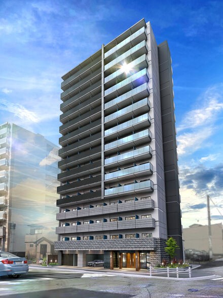 建物外観　外観パース