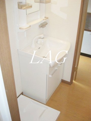 洗面設備　洗面台です。