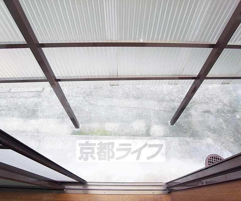 バルコニー　お庭です。