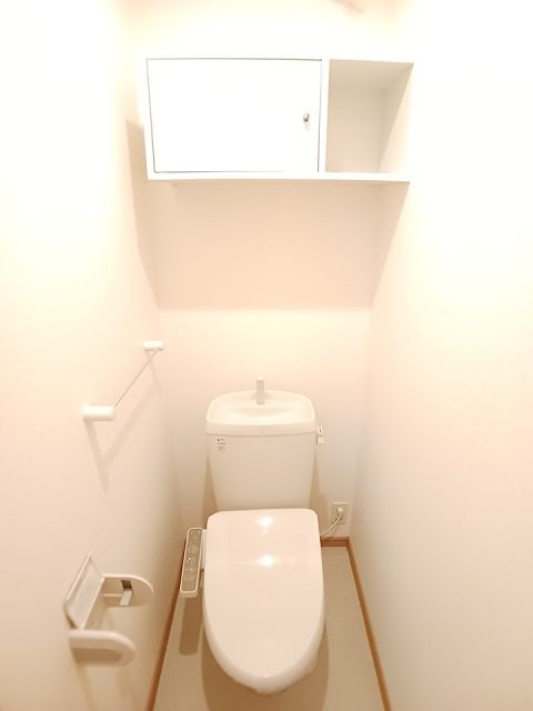ラック ヴィラAのトイレ写真