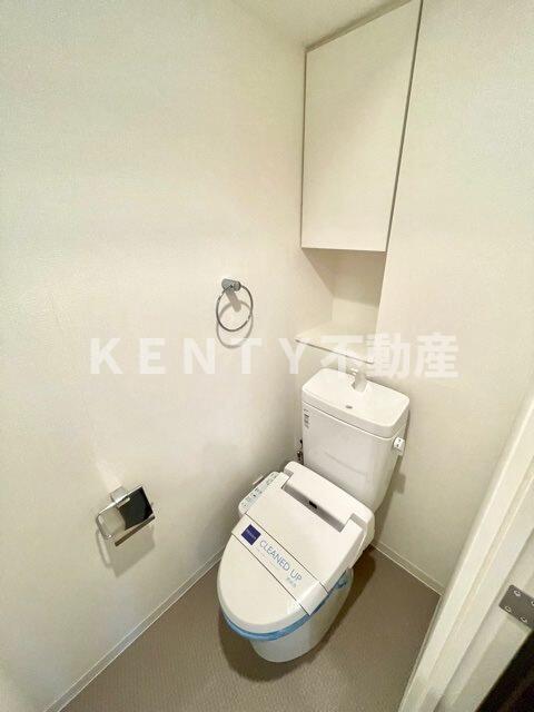 トイレ　ゆったりとした空間のトイレです