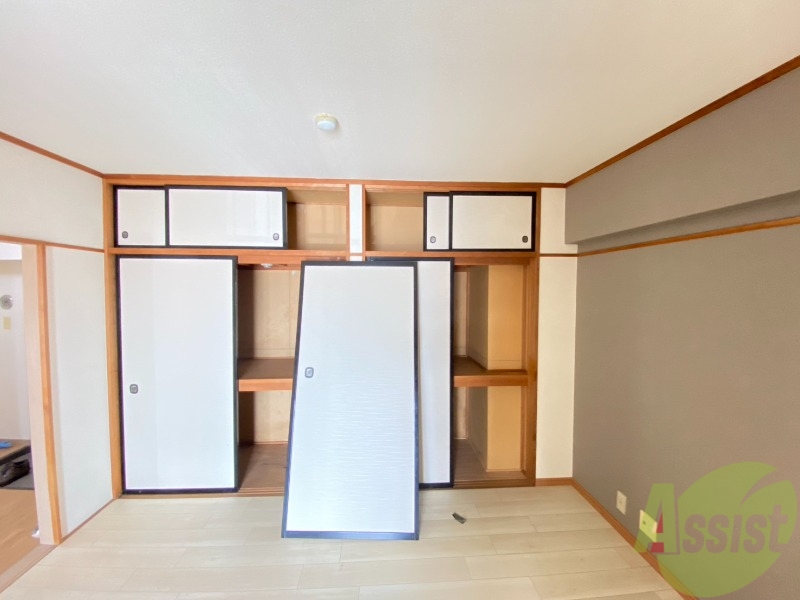 収納　こちらが押入です。たくさん物を入れることが出来そうです。