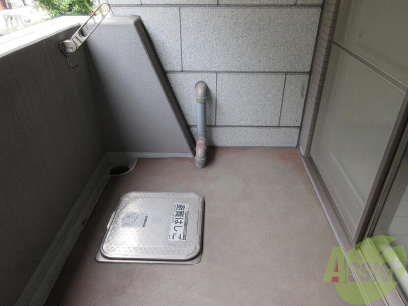 バルコニー　奥行きのある広いバルコニーです！