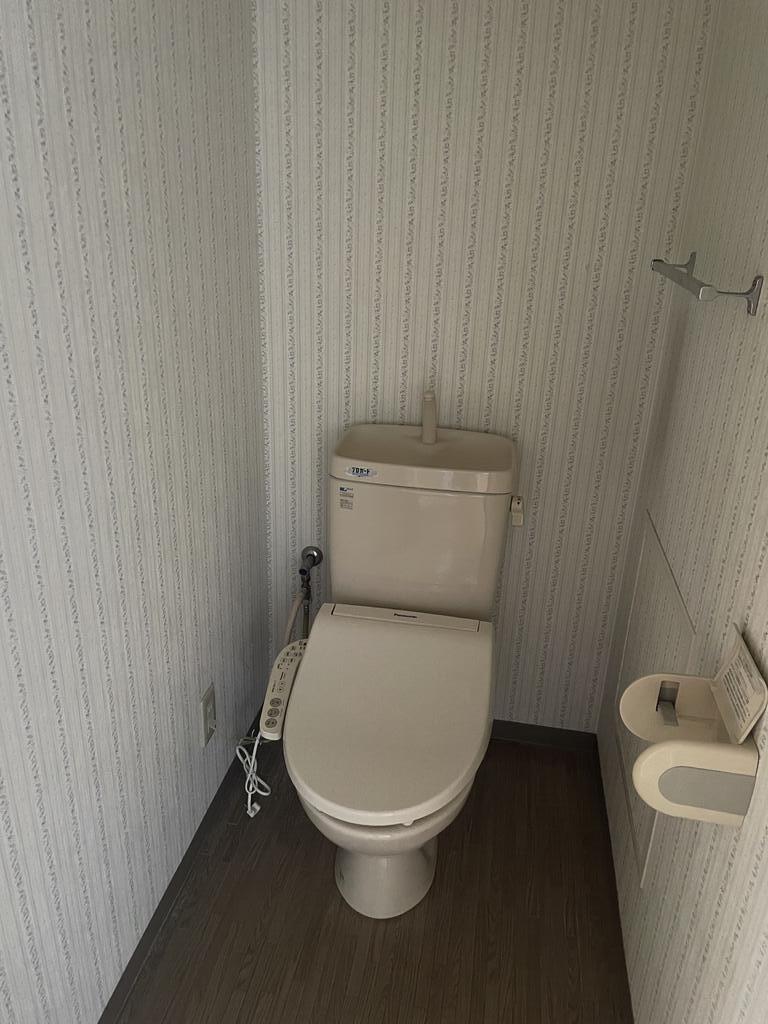 龍前デザインマンションのトイレ写真